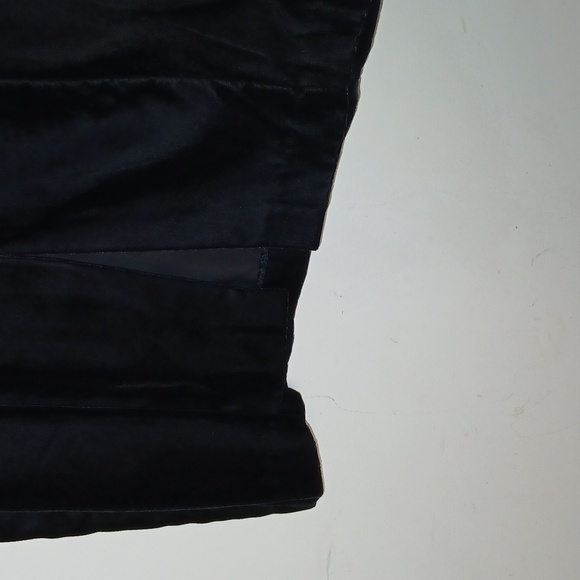 Vintage 1980s Prago FASHIONS LTD  Black velvet Cocktail/Party dress | Size: 8 - Picture 4 of 4